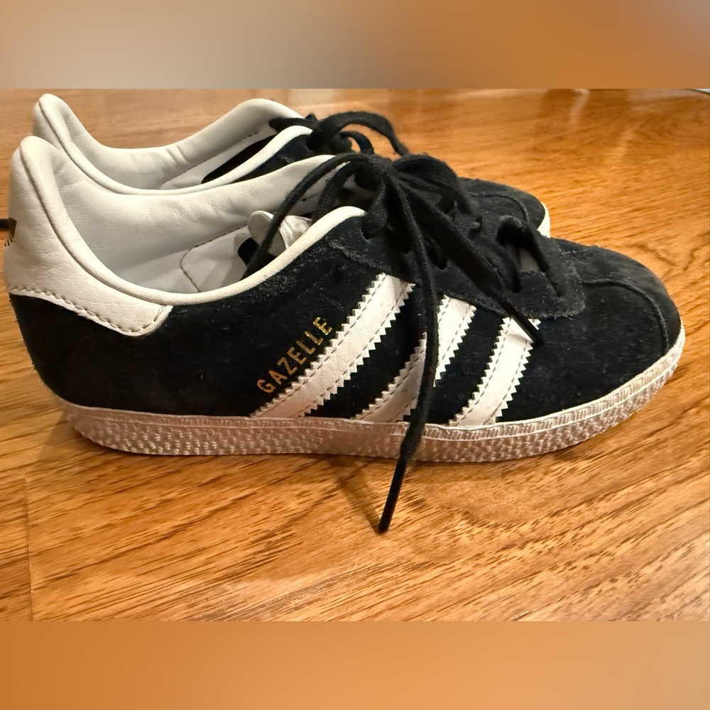 Adidas Gazelle Black Suede Sneakers